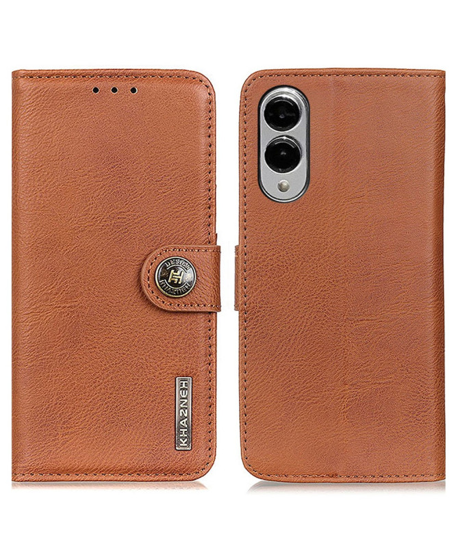 Housse Samsung Galaxy S25 Edge KHAZNEH imitation cuir