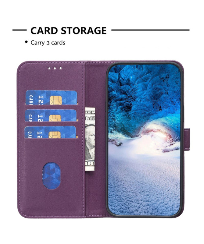 Housse Samsung Galaxy S25 Edge avec support pliable BF17 Vin Rouge - photo 7