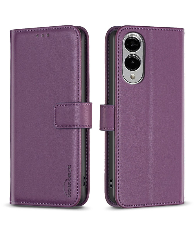Housse Samsung Galaxy S25 Edge avec support pliable BF17 Vin Rouge - photo 6