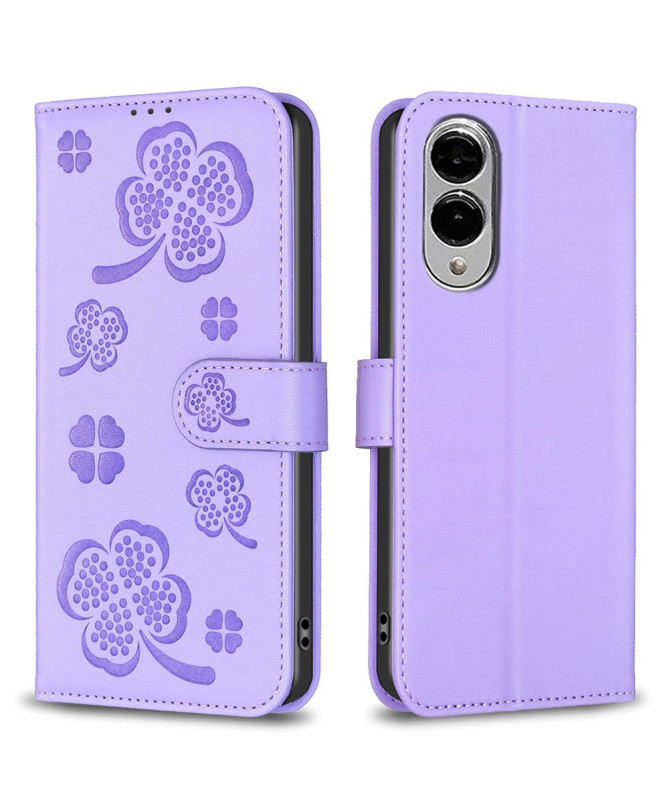 Housse Samsung Galaxy S25 Edge Trèfle Gravé | Clover