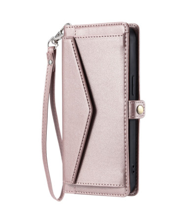 Housse Samsung Galaxy S25 Edge Porte-cartes à Lanière | Solum