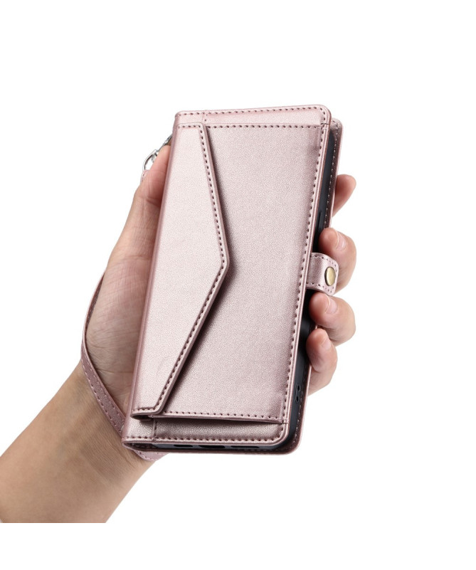 Housse Samsung Galaxy S25 Edge Porte-cartes à Lanière | Solum
