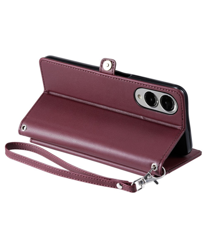 Housse Samsung Galaxy S25 Edge Porte-cartes à Lanière | Solum