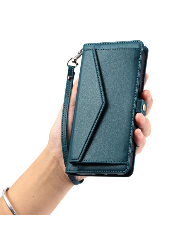 Housse Samsung Galaxy S25 Edge Porte-cartes à Lanière | Solum