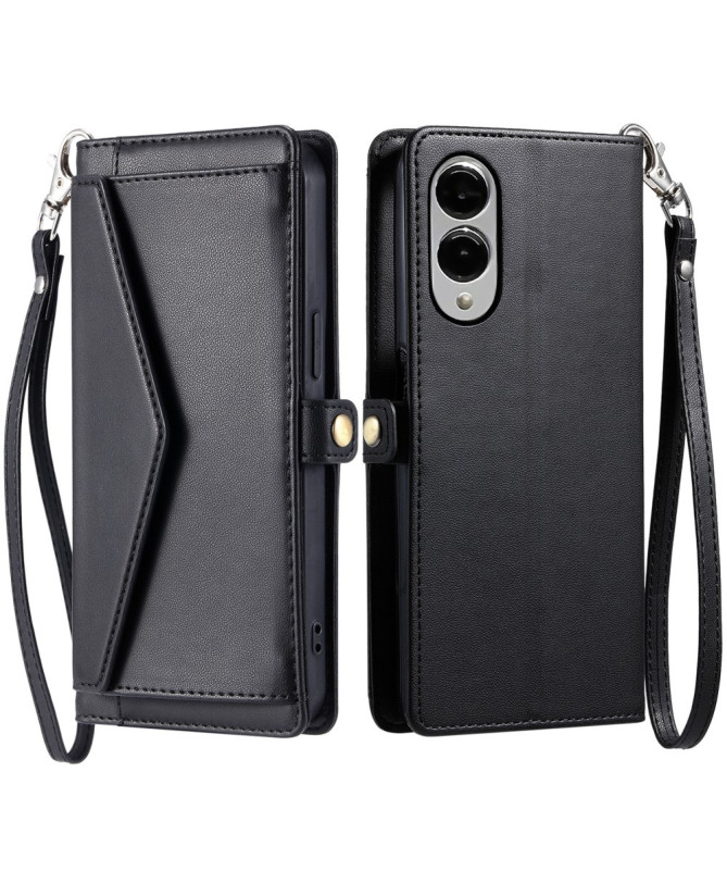 Housse Samsung Galaxy S25 Edge Porte-cartes à Lanière | Solum