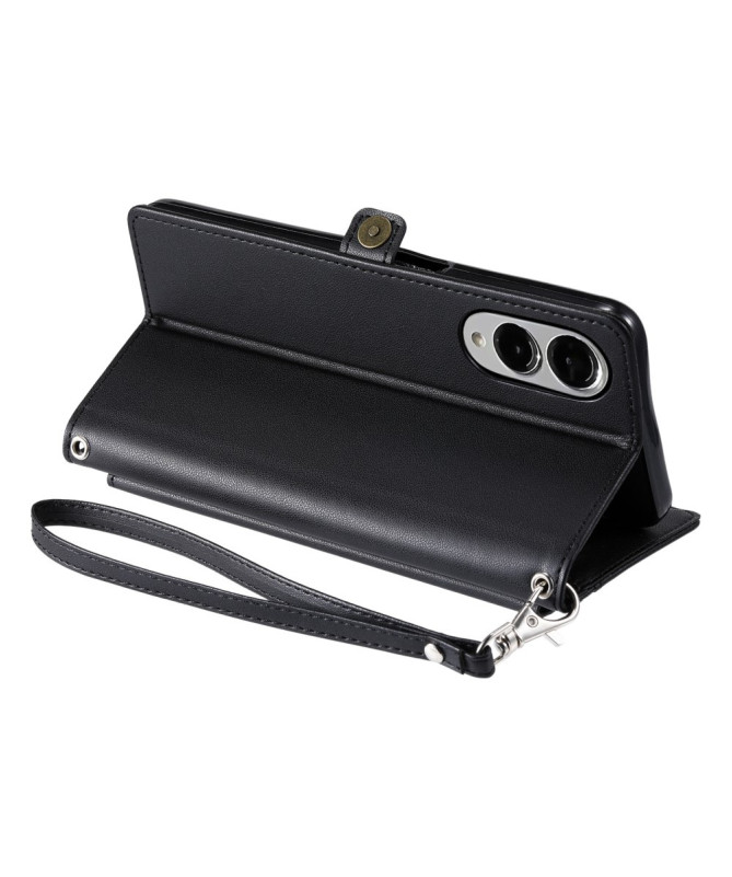 Housse Samsung Galaxy S25 Edge Porte-cartes à Lanière | Solum