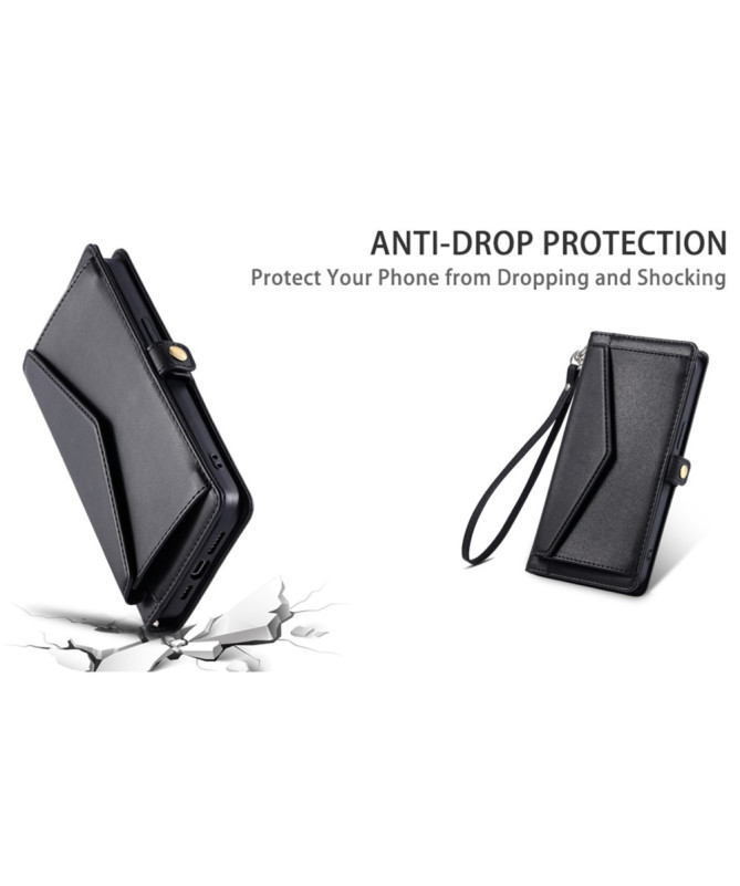 Housse Samsung Galaxy S25 Edge Porte-cartes à Lanière | Solum