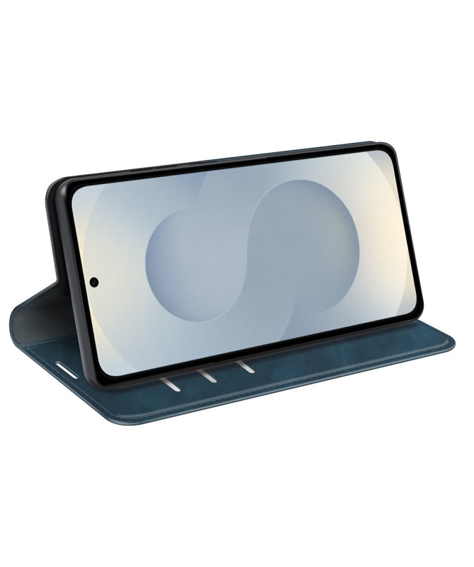 Étui Samsung Galaxy S25 Edge simili cuir fonction stand