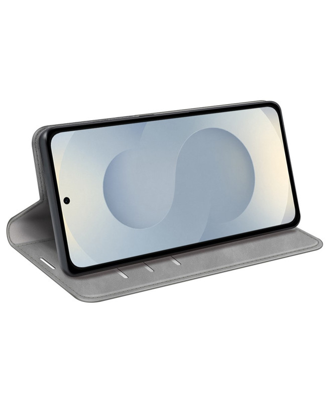 Étui Samsung Galaxy S25 Edge simili cuir fonction stand