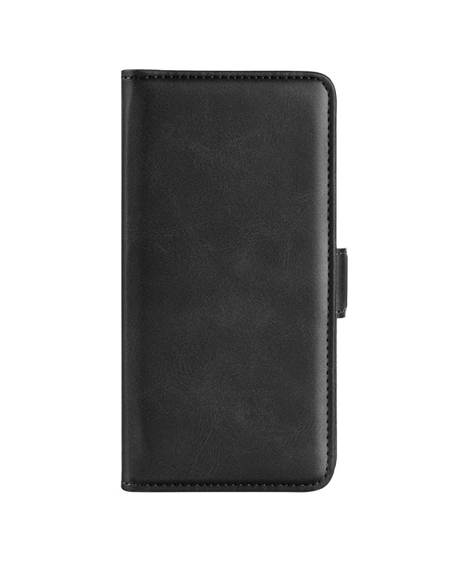 Étui Samsung Galaxy S25 Edge portefeuille revêtement simili cuir mat