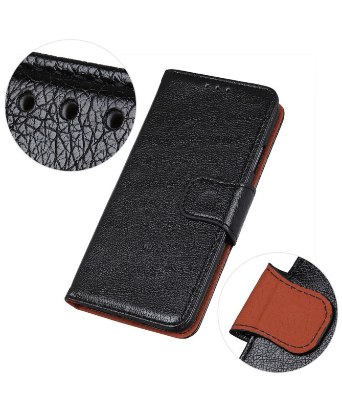 Housse Samsung Galaxy S25 Edge Style Cuir Vieilli