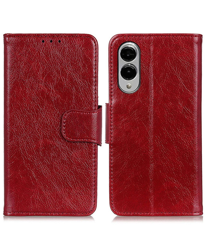 Housse Samsung Galaxy S25 Edge Style Cuir Vieilli