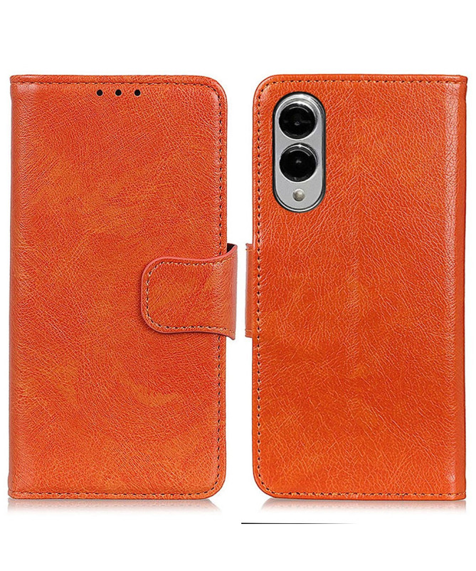Housse Samsung Galaxy S25 Edge Style Cuir Vieilli