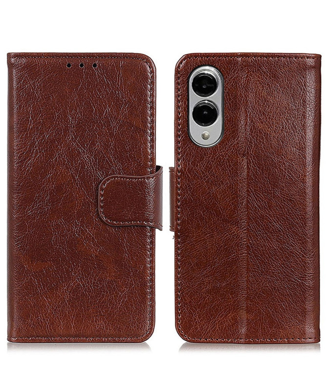 Housse Samsung Galaxy S25 Edge Style Cuir Vieilli