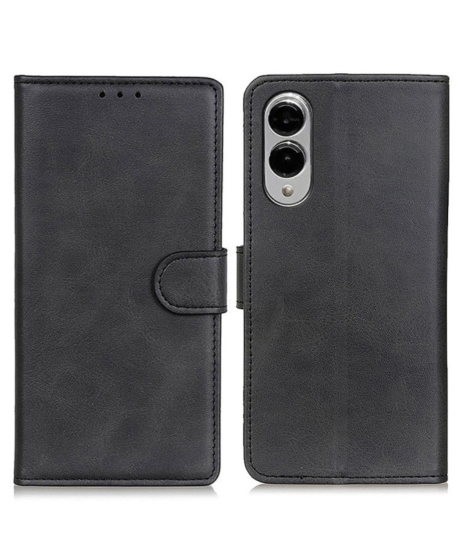 Housse Samsung Galaxy S25 Edge effet cuir mat | Marius