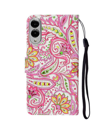 Housse Samsung Galaxy S25 Edge Paisley fleur
