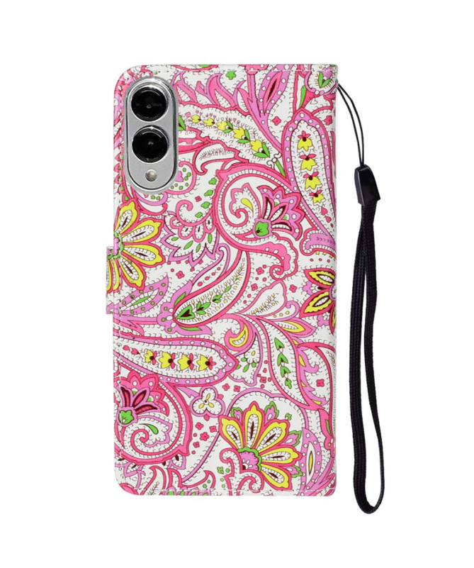 Housse Samsung Galaxy S25 Edge Paisley fleur