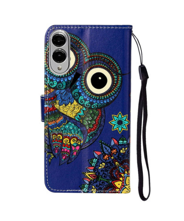 Housse Samsung Galaxy S25 Edge Hibou Mosaïque