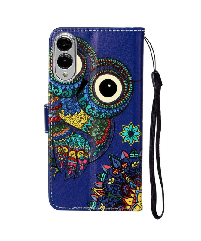 Housse Samsung Galaxy S25 Edge Hibou Mosaïque