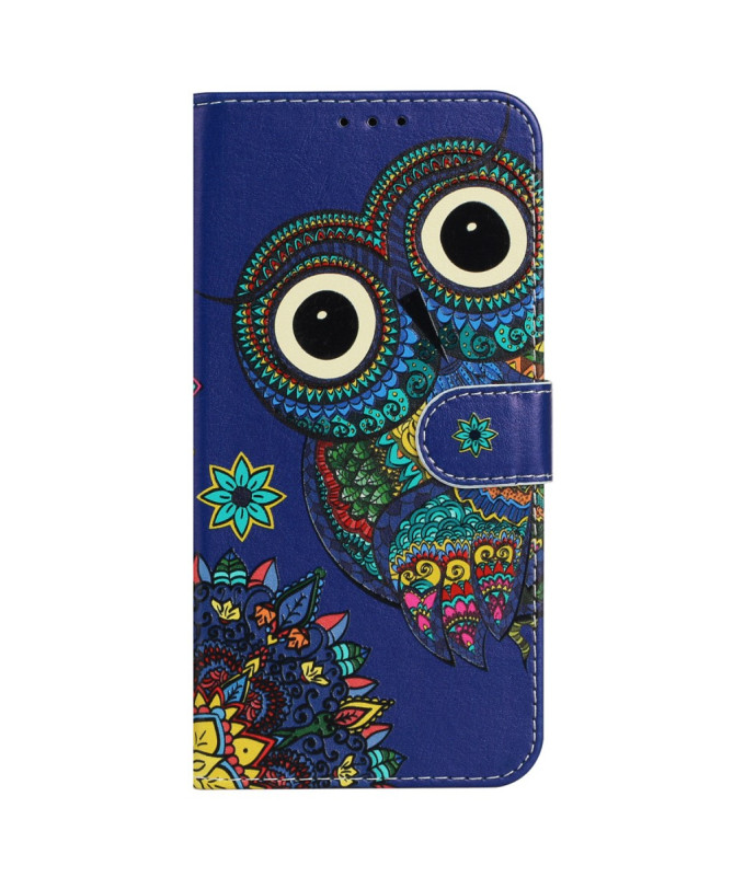 Housse Samsung Galaxy S25 Edge Hibou Mosaïque