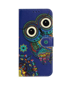 Housse Samsung Galaxy S25 Edge Hibou Mosaïque