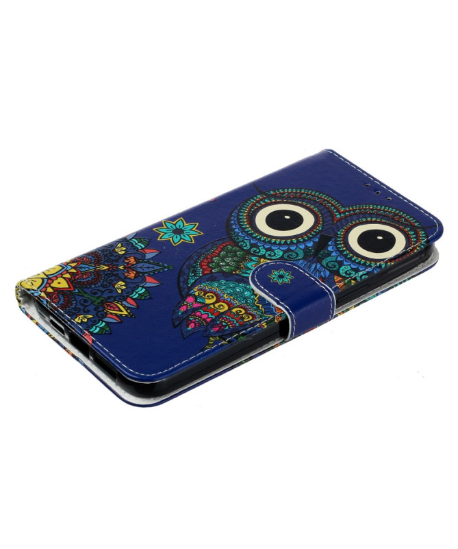 Housse Samsung Galaxy S25 Edge Hibou Mosaïque