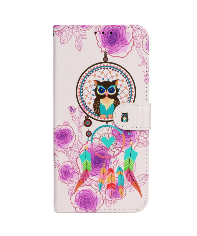 Housse Samsung Galaxy S25 Edge Hibou Attrape-Rêves