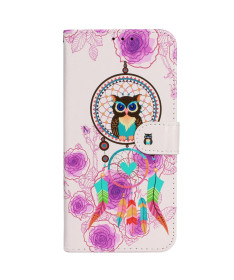 Housse Samsung Galaxy S25 Edge Hibou Attrape-Rêves