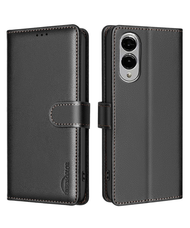Housse Samsung Galaxy S25 Edge Porte-Cartes en Simili Cuir | BF32