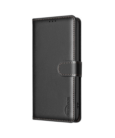 Housse Samsung Galaxy S25 Edge Porte-Cartes en Simili Cuir | BF32