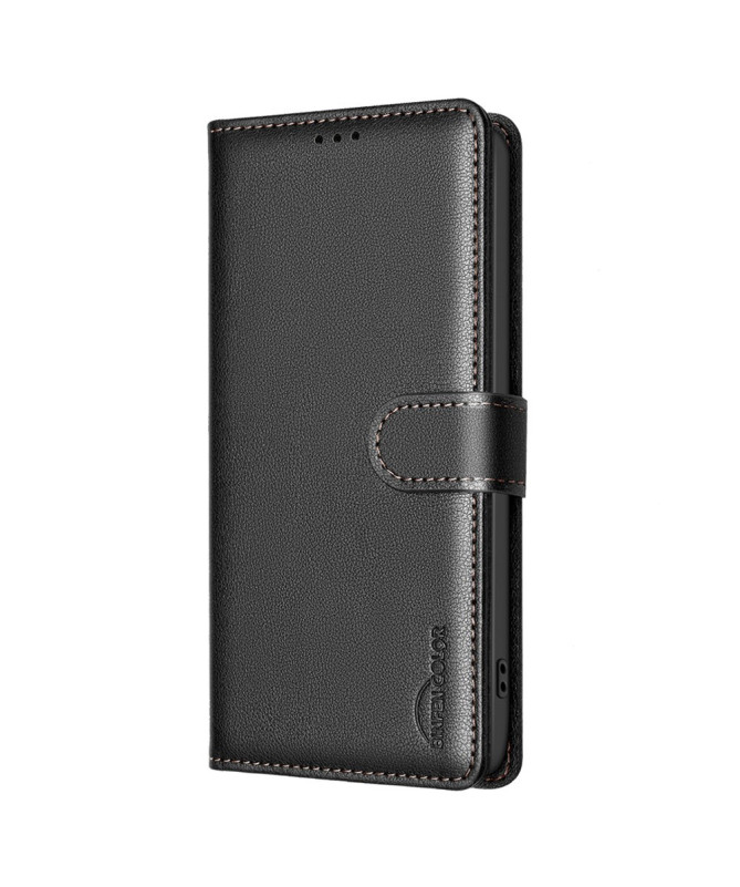 Housse Samsung Galaxy S25 Edge Porte-Cartes en Simili Cuir | BF32