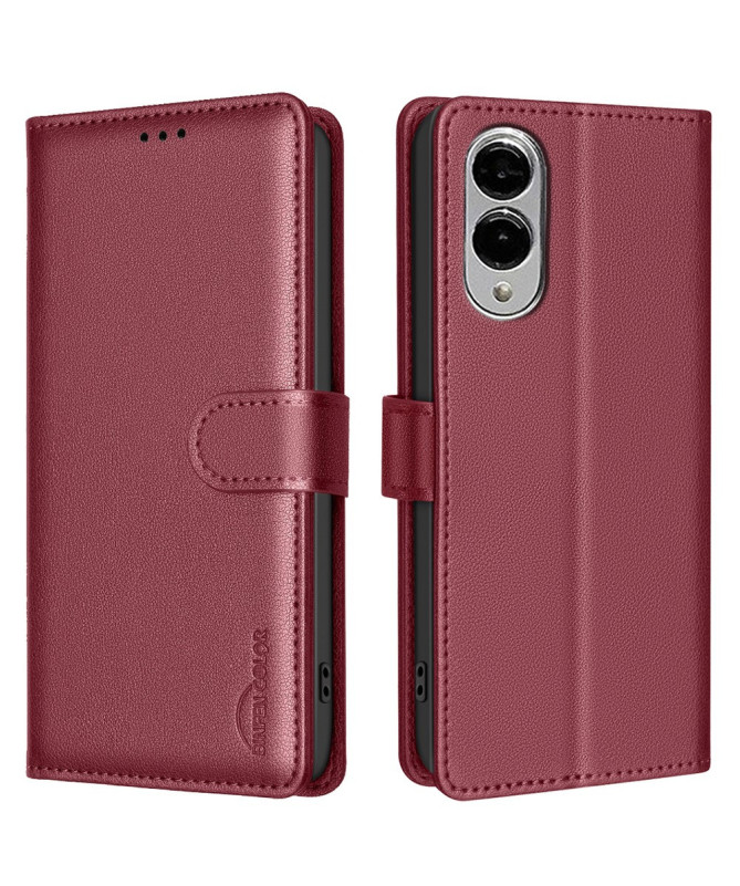 Housse Samsung Galaxy S25 Edge Porte-Cartes en Simili Cuir | BF32