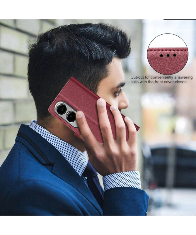 Housse Samsung Galaxy S25 Edge Porte-Cartes en Simili Cuir | BF32