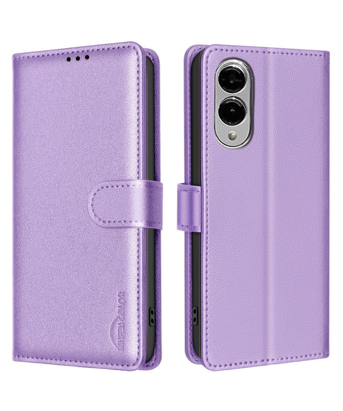 Housse Samsung Galaxy S25 Edge Porte-Cartes en Simili Cuir | BF32