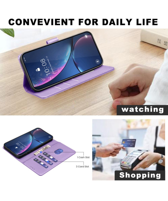 Housse Samsung Galaxy S25 Edge Porte-Cartes en Simili Cuir | BF32