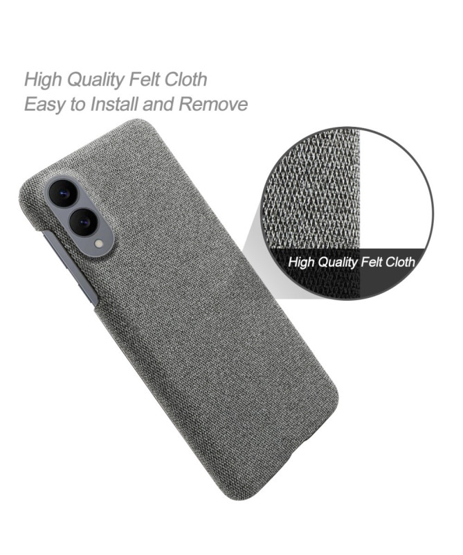 Coque Samsung Galaxy S25 Edge revêtement tissu