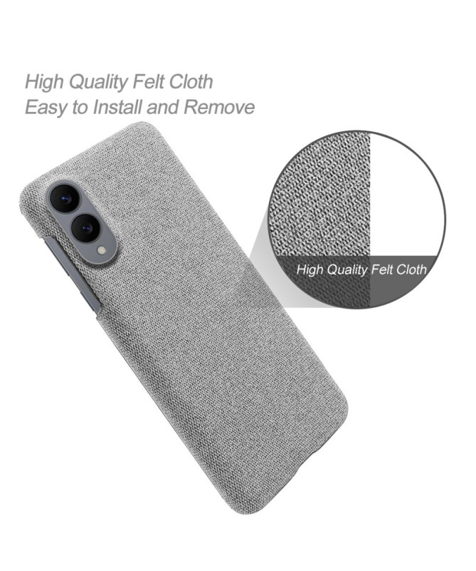 Coque Samsung Galaxy S25 Edge revêtement tissu
