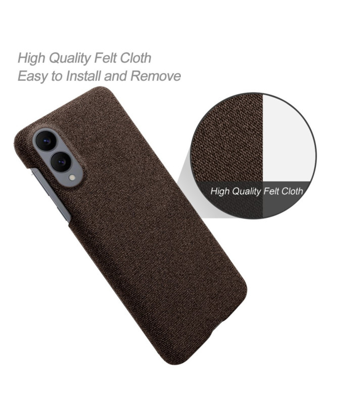 Coque Samsung Galaxy S25 Edge revêtement tissu
