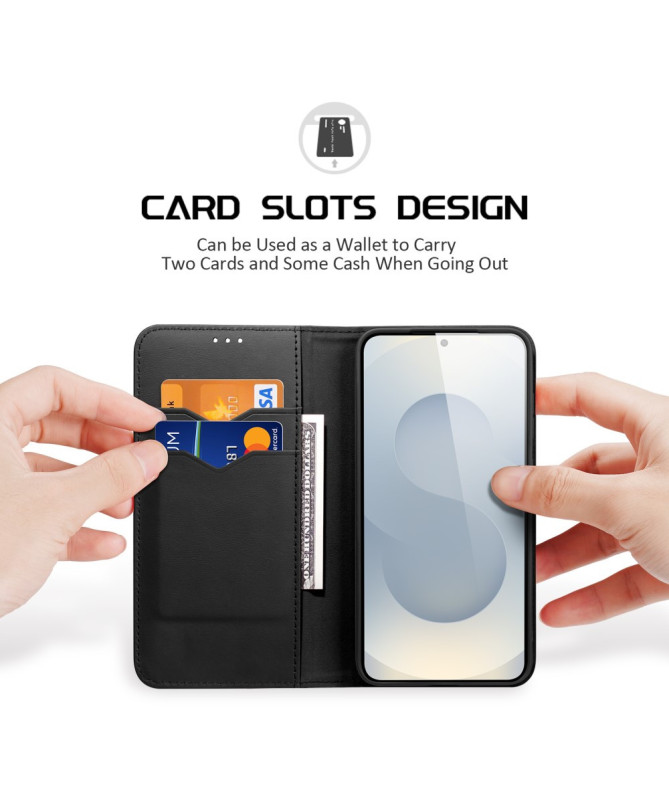 Housse Samsung Galaxy S25 Edge Premium Portefeuille | HIVO