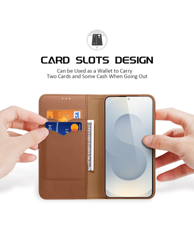Housse Samsung Galaxy S25 Edge Premium Portefeuille | HIVO