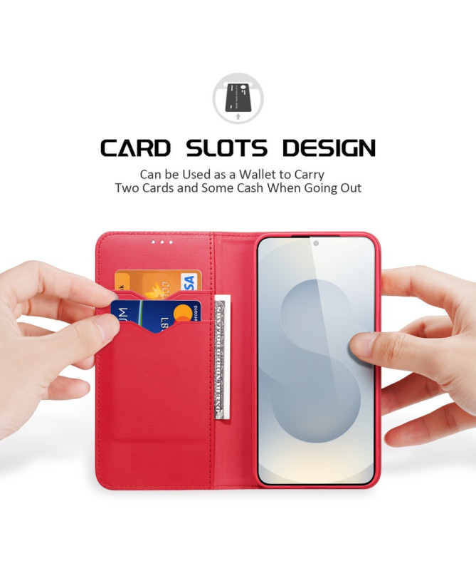 Housse Samsung Galaxy S25 Edge Premium Portefeuille | HIVO