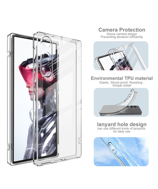 Coque Redmagic 10 Air IMAK Transparent Silicone