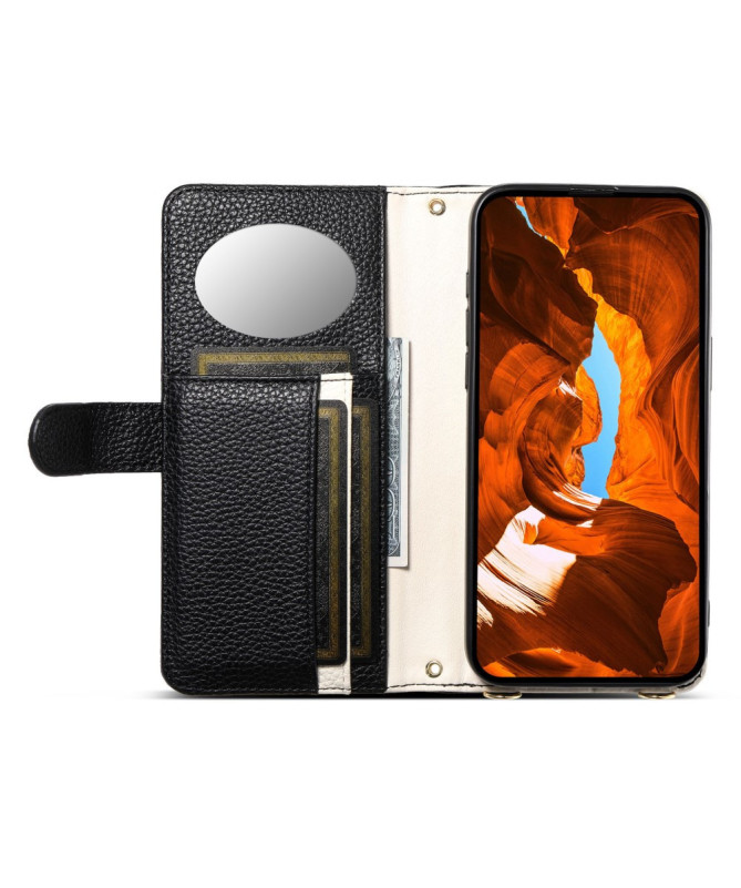 Housse Samsung Galaxy S25 Poche Zippée Miroir | LitchiLux