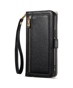 Housse Samsung Galaxy S25 Poche Zippée Miroir | LitchiLux