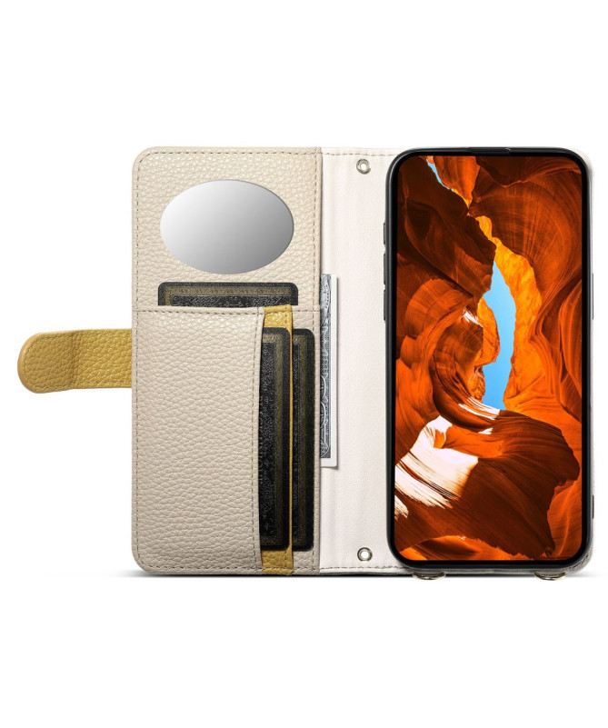Housse Samsung Galaxy S25 Poche Zippée Miroir | LitchiLux