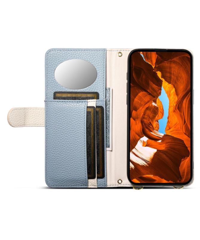 Housse Samsung Galaxy S25 Poche Zippée Miroir | LitchiLux
