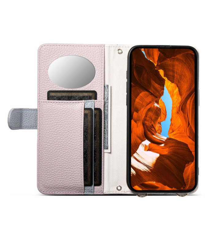 Housse Samsung Galaxy S25 Poche Zippée Miroir | LitchiLux
