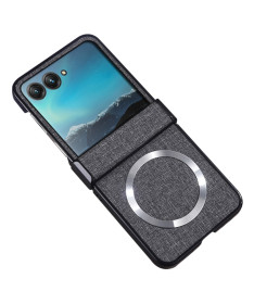 Coque Motorola Razr 60 / 50 | LINENMAG Tissu Magnétique