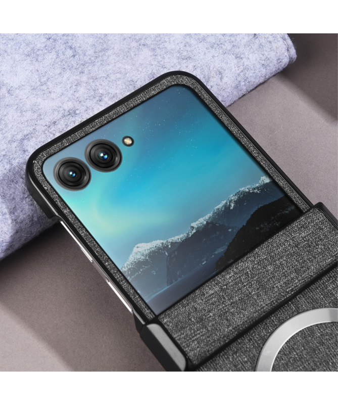Coque Motorola Razr 60 / 50 | LINENMAG Tissu Magnétique