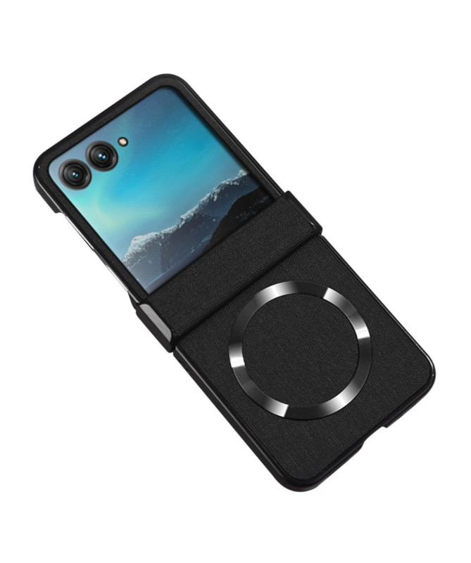 Coque Motorola Razr 60 / 50 | LINENMAG Tissu Magnétique